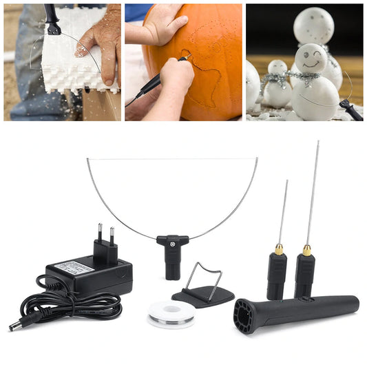 3-in-1 18W Electric Foam Cutter Styrofoam Cutting & Engraving Hand Tool