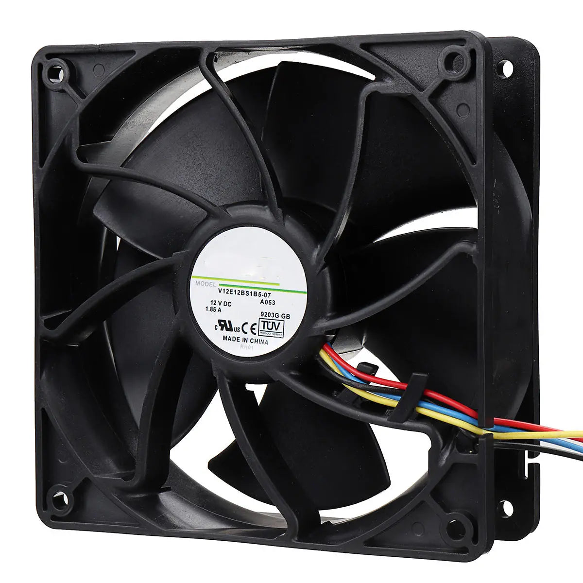 Antminer Bitmain S7 S9 Replacement Cooling Fan 6500RPM - Vovomay 4-Pin Connector