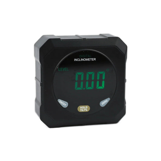 High Precision Digital Inclinometer ±0.1°, Touch Screen Angle Measurement Tool with ABS Design and AAA Battery