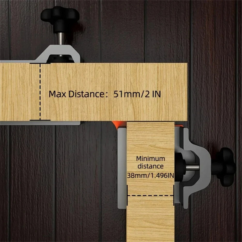 Durable Aluminum Alloy Woodworking Framing Tool, 16/24 Inch On-Center Stud Layout Precision Upgrade, DIY Essential