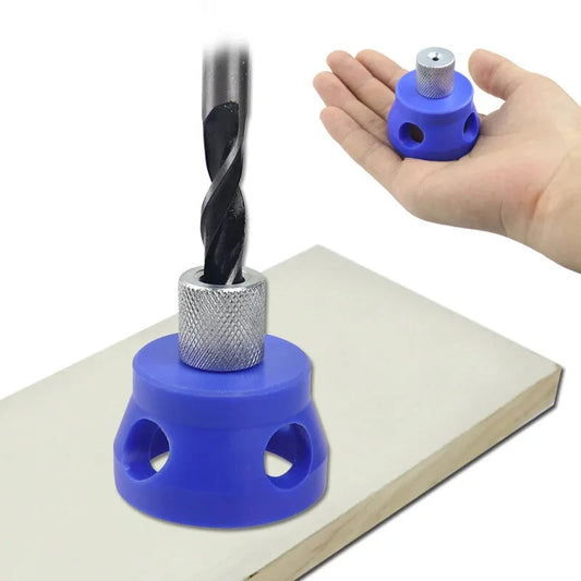 Precision Handheld Woodworking Drill Locator | 3-10mm Circular Tenon Positioning Tool for DIY Projects