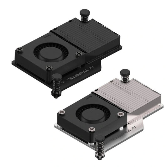 Argon THRML 30mm Active Cooler for Raspberry Pi 5, 8000RPM PWM Fan & Aluminum Fins Radiator