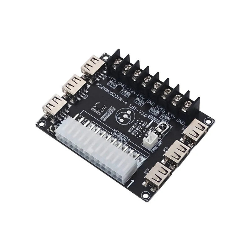 Infrared USB Charging ATX Adapter Board for Desktop Chassis Power Supply