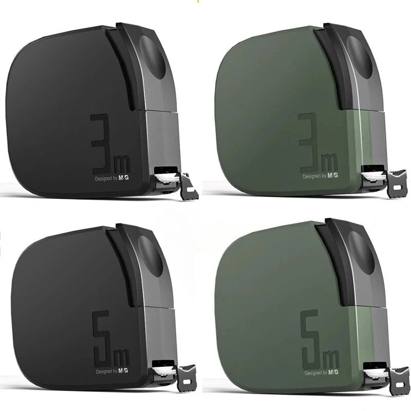 M&G High Precision 3M/5M Auto-Lock Steel Tape Measure for Woodworking and Household Use