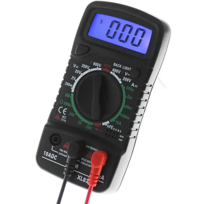 ANENG XL830L Digital Multimeter LCD Voltage Current Tester AC/DC/OHM