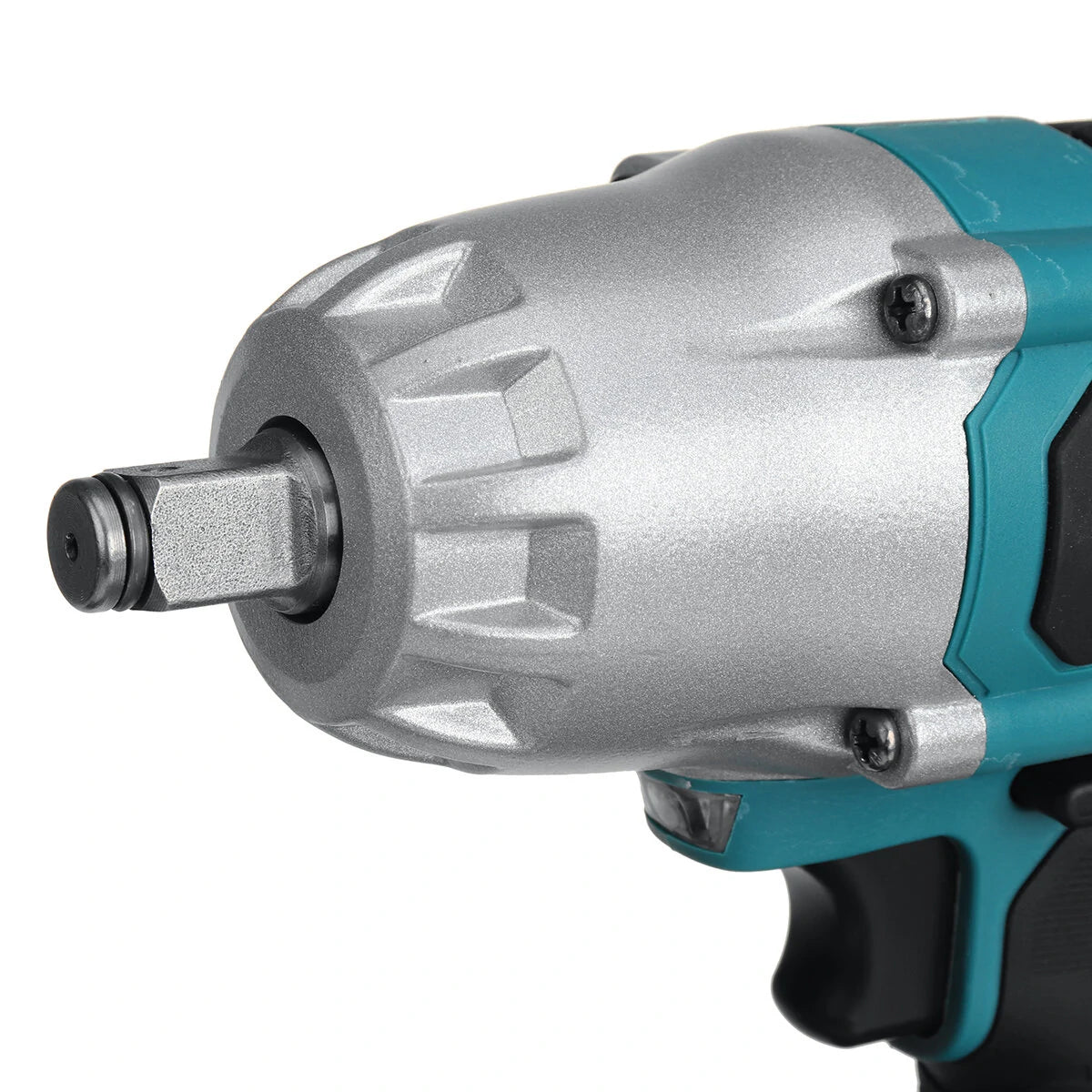 Drillpro 588VF Cordless High Torque Brushless Impact Wrench for Makita 18V Battery