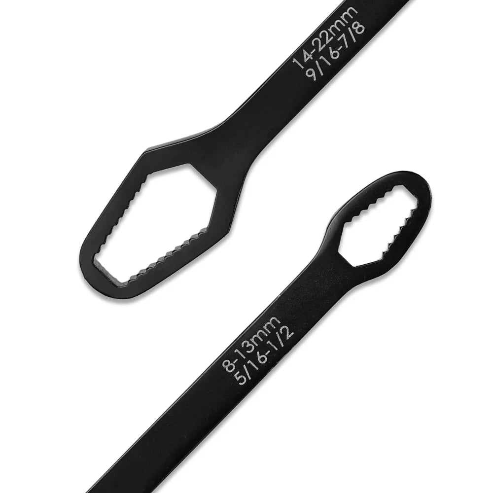 Universal Adjustable Double-head Torx Spanner Wrench 8-22mm Hand Tool for Auto Repair