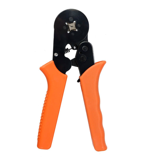 PARON JX-1687 Ratchet Crimping Plier for Tube & Sleeve Terminals, Wire Ear Crimping Tool