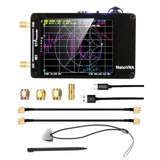 NanoVNA-PCB 10KHz-1.5GHz Digital Vector Network Analyzer with 32G SD Support