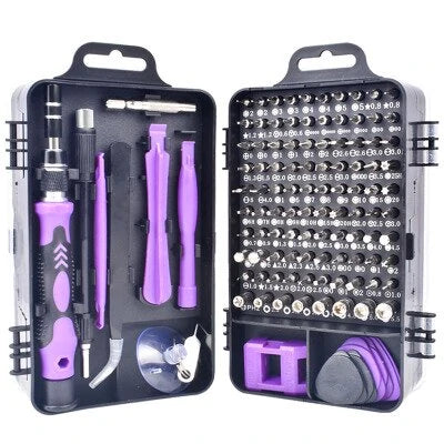 115-in-1 Precision Magnetic Screwdriver Set for Electronics, PC, Computer, and Phone Repair