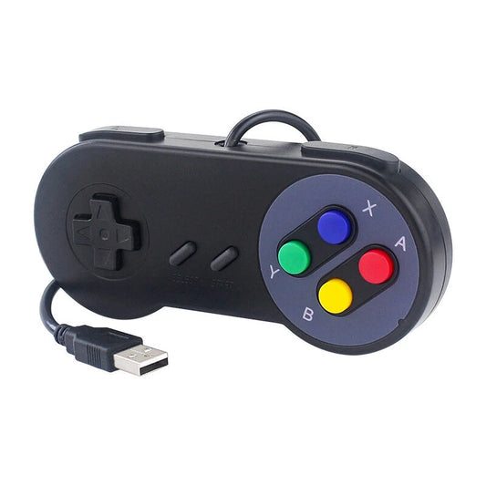 High Sensitivity Retro USB Gamepad Controller for PC & Raspberry Pi - Plug & Play, Supports SNES/NES, Windows 98/2000/ME/XP, RetroPie Gaming
