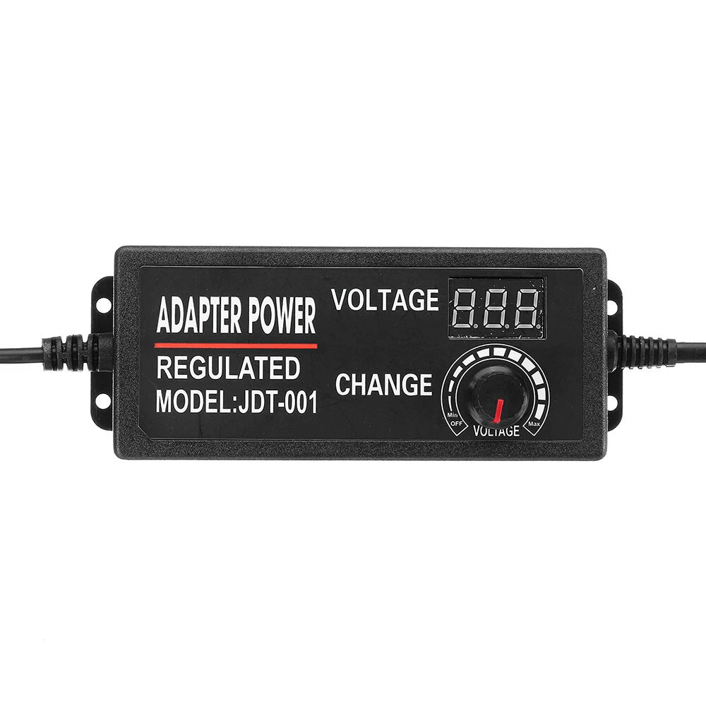 Excellway Universal Adjustable AC to DC Power Adapter 9V-24V 3A 72W