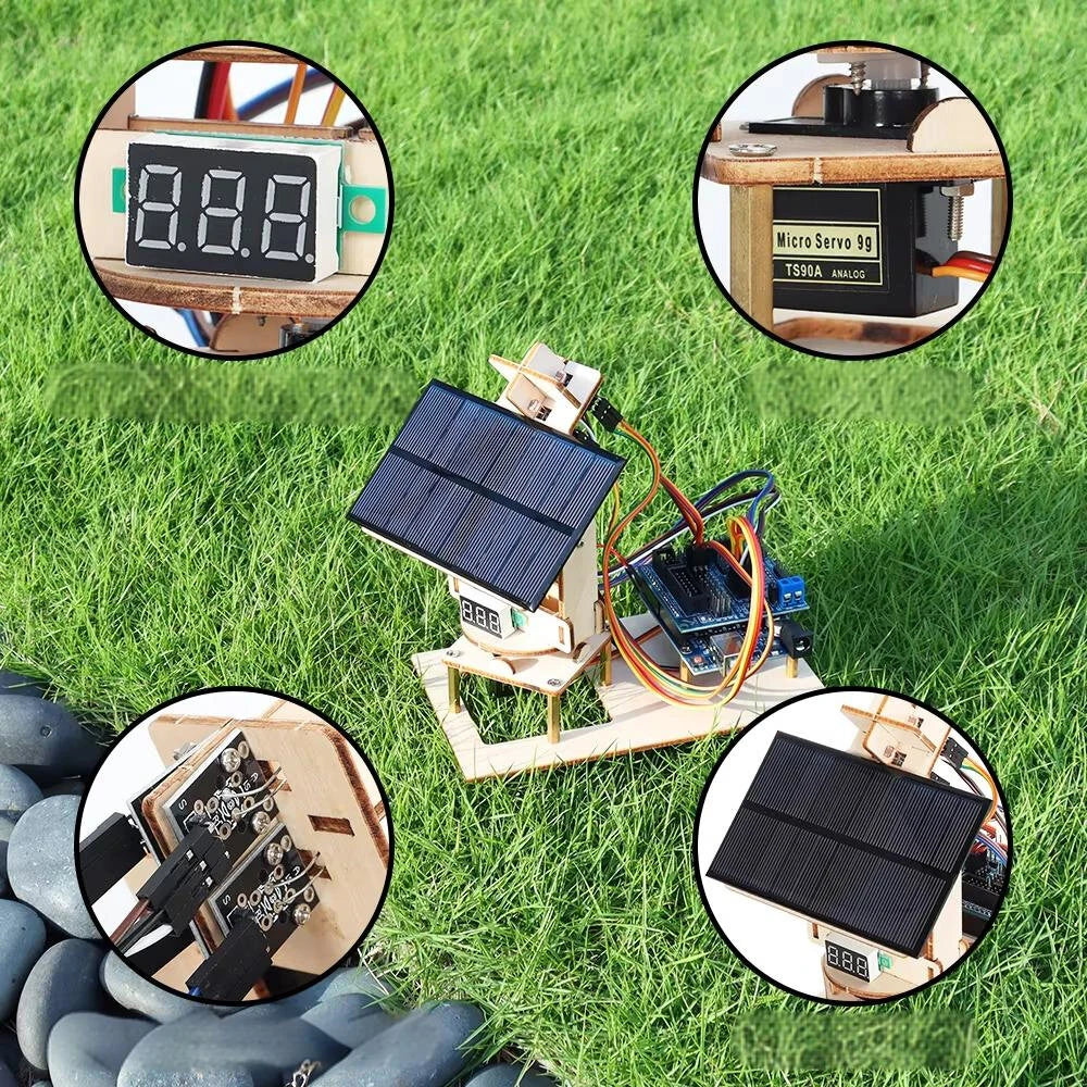 TSCINBUNY Solar Tracker Kit: Smart Automation & STEM Programming System for Beginners