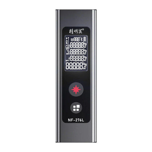 NOYAFA NF-276L Handheld Laser Distance Meter, 50m Range, ±1.5mm Accuracy, Real-Time Measurement, Multiple Modes, VA Display, Portable Design