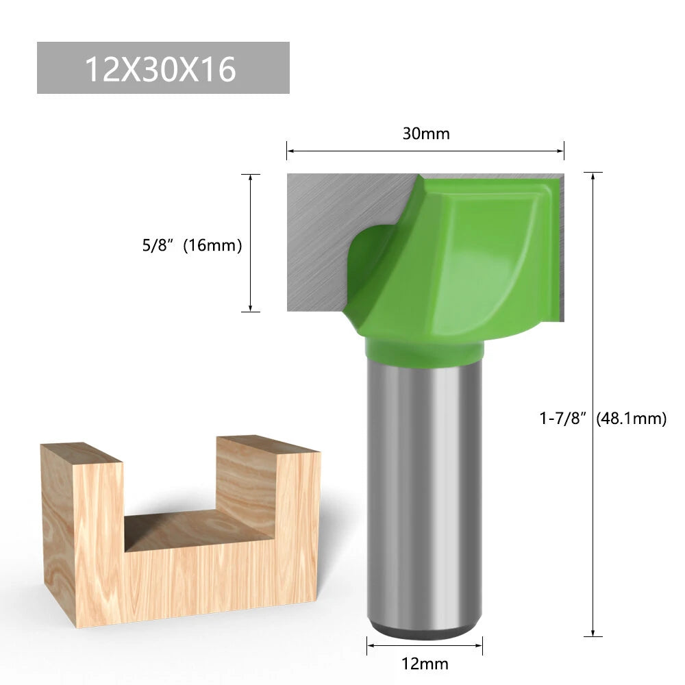 1/2 Handle 12 Handle Bottom Milling Chamfer Cutter Head