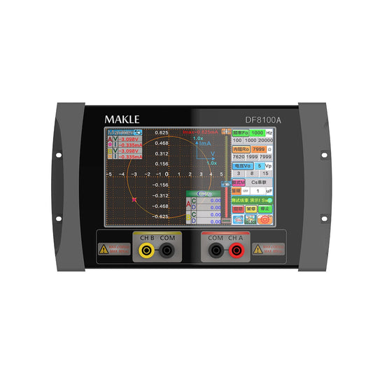 Intelligent Dual-Channel VI Curve Tester LCR Meter with Power Adapter, 5-21000Hz & 1-51000Hz - Models DF8100 & DF8100A