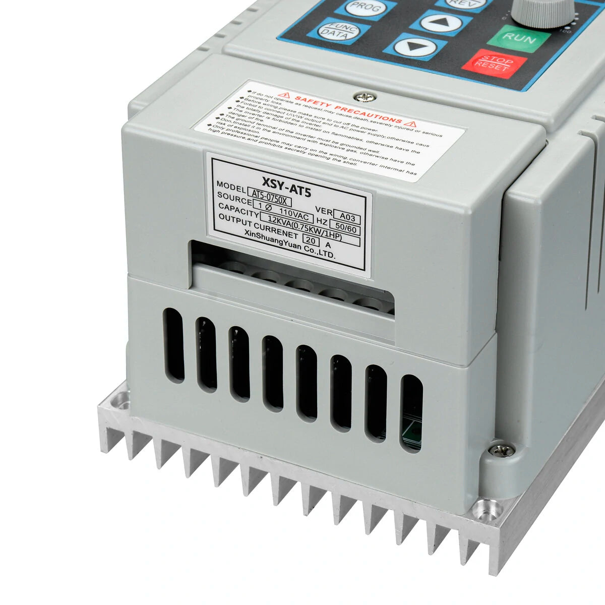 Universal Frequency Converter 0.75/1.5/2.2KW, 110V Input to 220V Output, Global Use, Overcurrent and Overvoltage Protection, Ideal for Fans, Pumps, Compressors