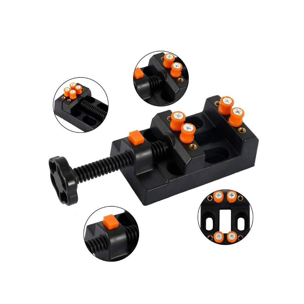 Portable Mini Eight-Hole Table Vise for Woodworking and Carving