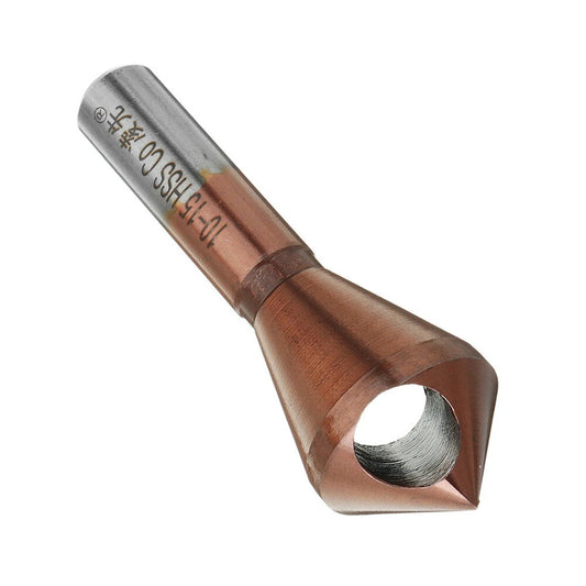Drillpro M35 Cobalt Countersink Deburring Chamfer Drill Bit Set (2-15mm)