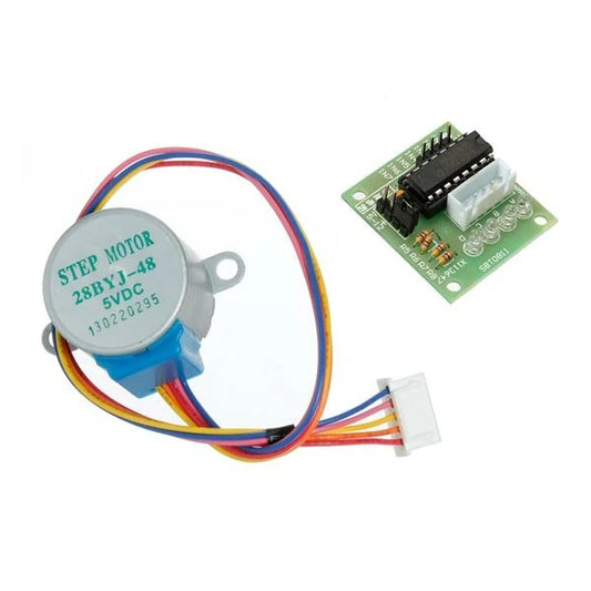 5V 4-Phase, 5-Wire 28YBJ-48 Stepper Motor & ULN2003 Driver Board