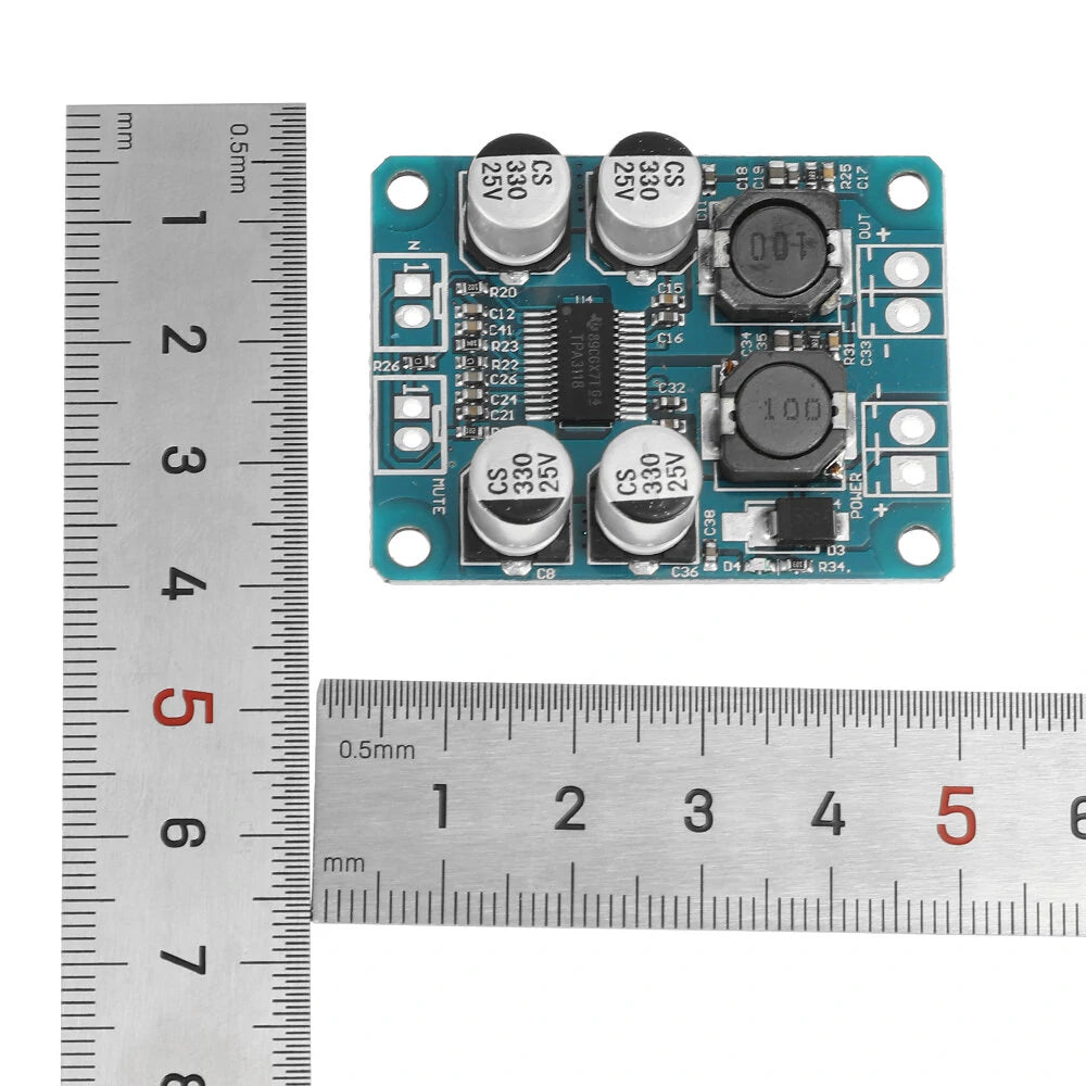 60W TPA3118 Mono Digital Audio Amplifier Module DC8-24V for Arduino