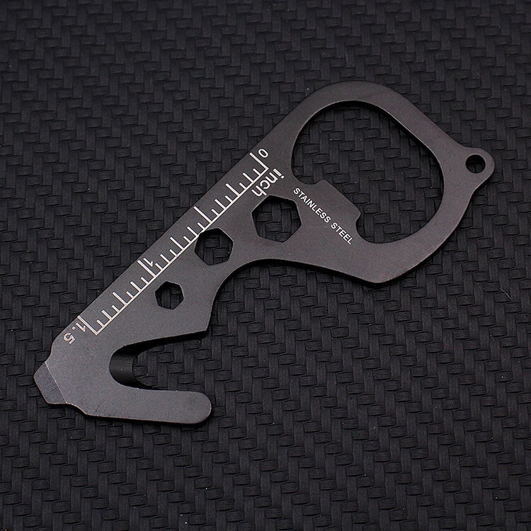 Compact Hex Wrench & Bottle Opener – Multi-Functional Pocket Tool for Indoor/Outdoor Adventure