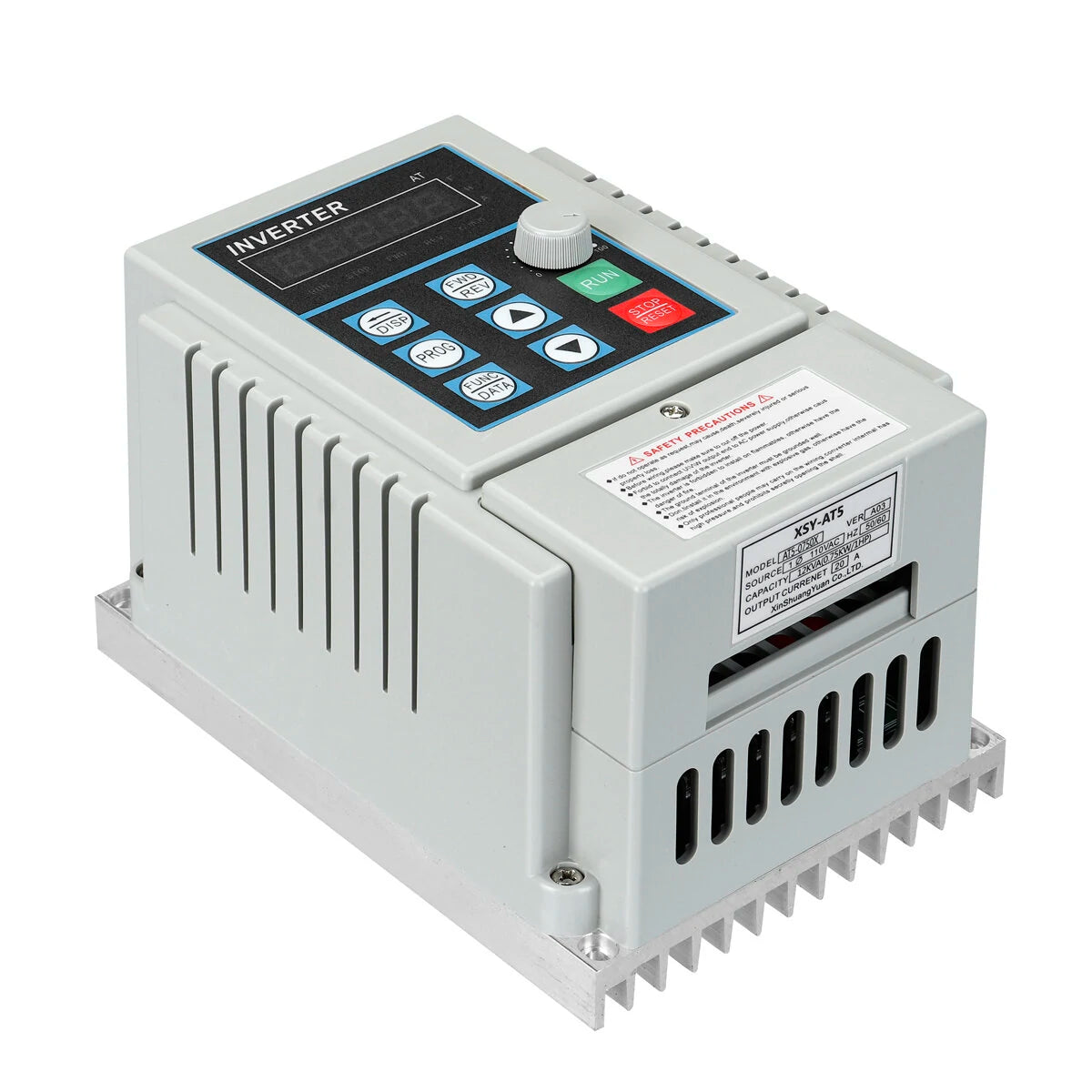 Universal Frequency Converter 0.75/1.5/2.2KW, 110V Input to 220V Output, Global Use, Overcurrent and Overvoltage Protection, Ideal for Fans, Pumps, Compressors