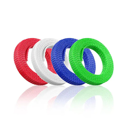 8mm Braided Expandable Wire Sleeving - 1M High-Density Sheath