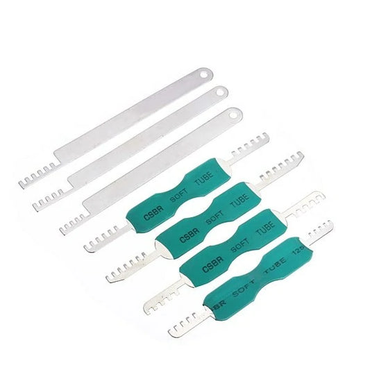 7pcs Stainless Steel Comb Lock Pick Set for Locksmiths by DANIU