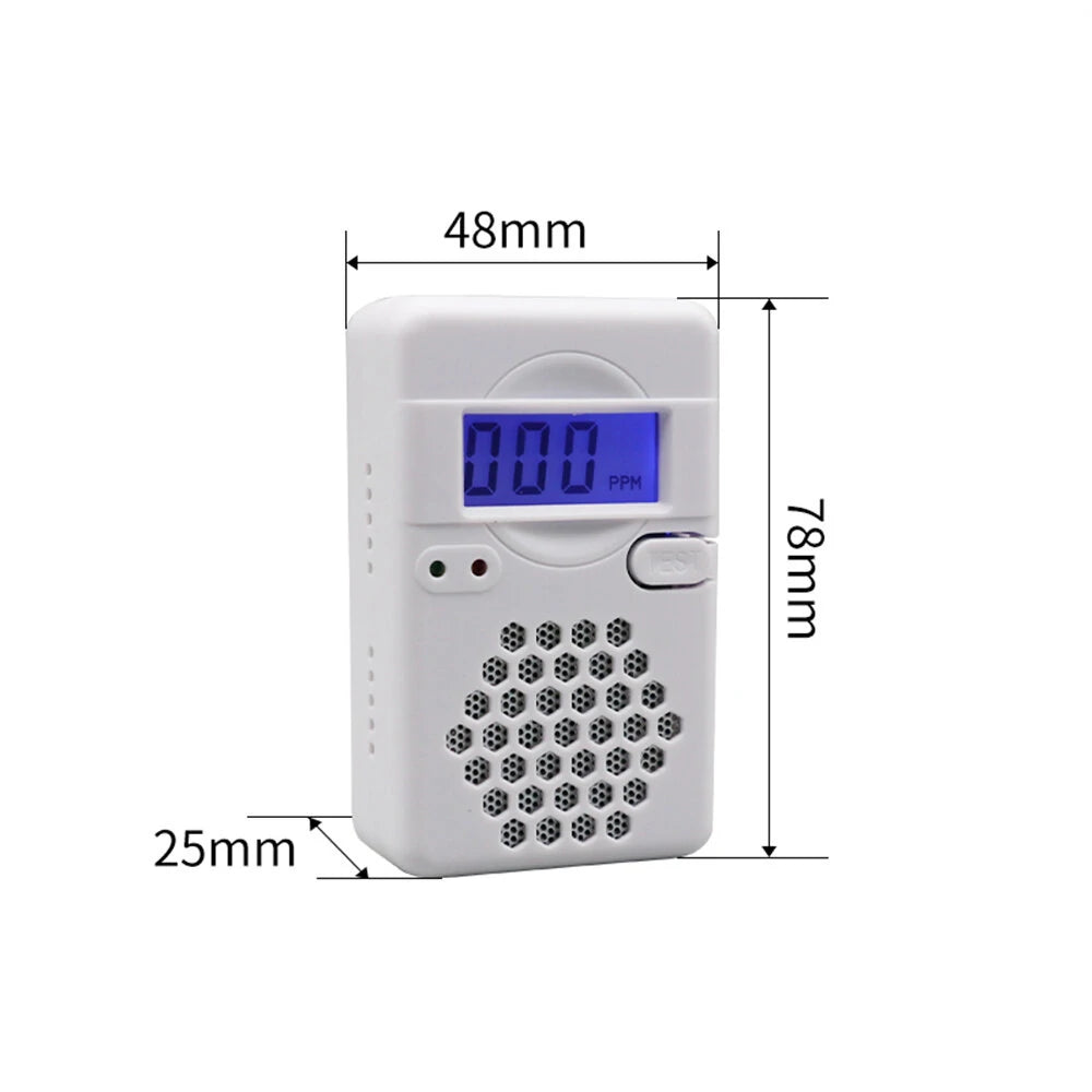 Carbon Monoxide Detector ZN-CDR817 with Electrochemical Sensor, Self-check, Sound & Light Alarm