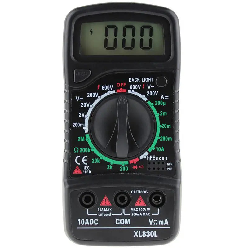 ANENG XL830L Digital Multimeter LCD Voltage Current Tester AC/DC/OHM