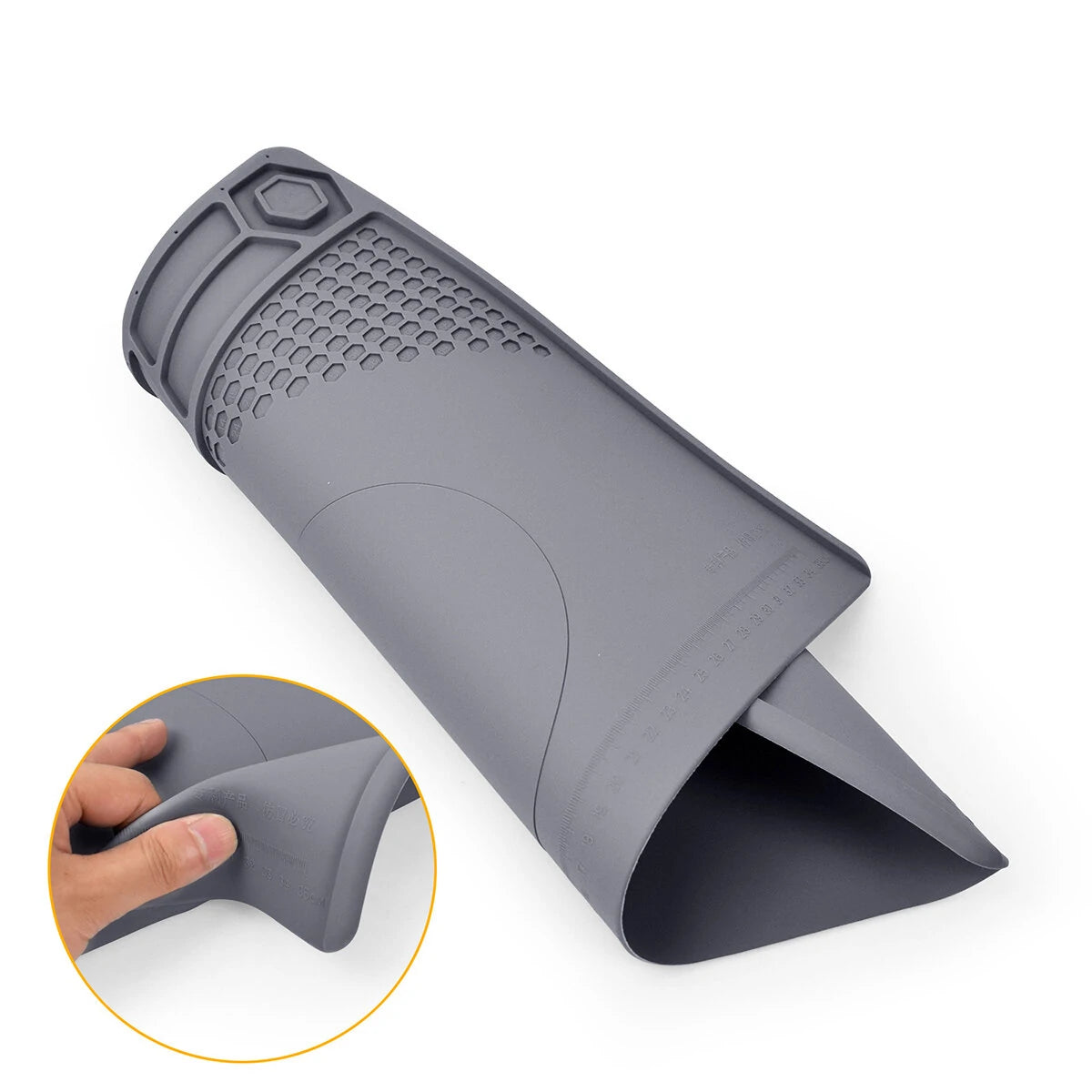 Magnetic Silicone Soldering Mat - High Temperature, Non-Slip, Patented Design