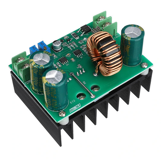 600W Boost Converter Module: DC 10-60V to 12-80V Power Supply