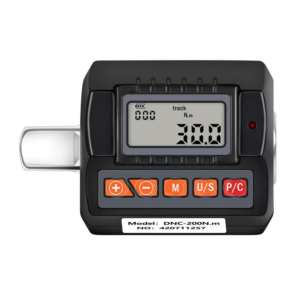 Digital Torque Meter Wrench Tester 1/2 Drive with Sound & Light Alarm, High Accuracy Backlit Display, 4 Units - Ideal for Automotive, Bike, Motorcycle, DIY & Home Repairs