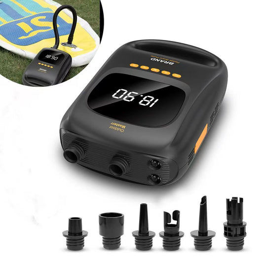 20PSI High Pressure Digital Electric Air Pump with LCD for Inflatable SUP Paddle Board
