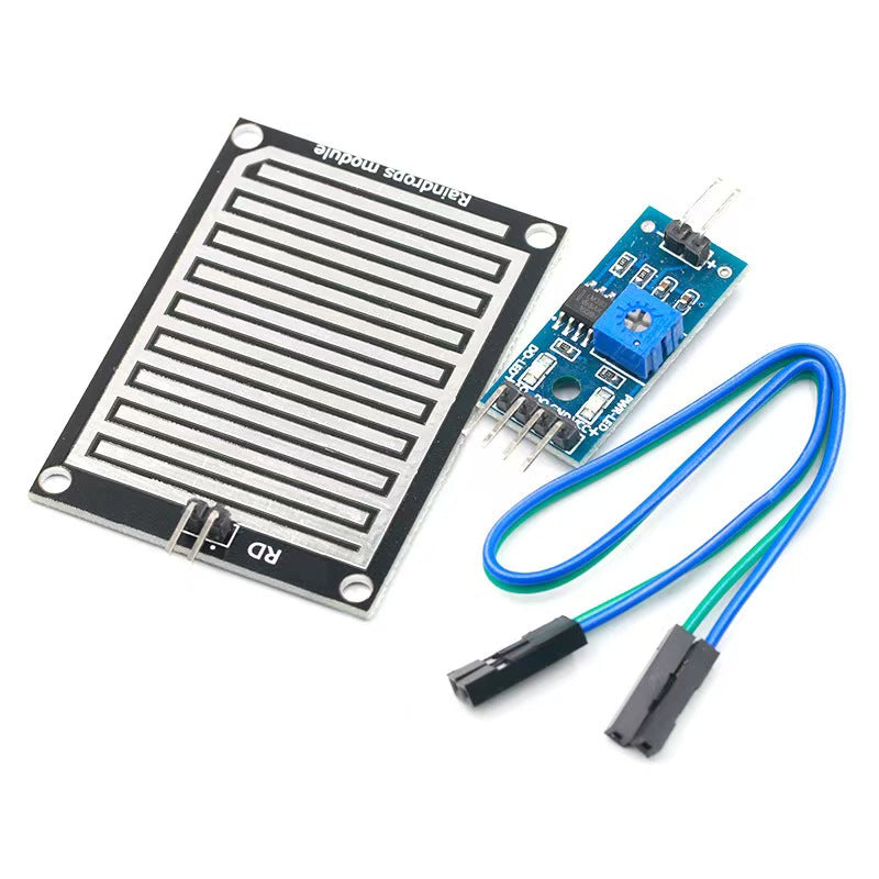5-Pack Rain Detection Sensor Modules for Weather and Humidity Monitoring