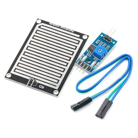 5-Pack Rain Detection Sensor Modules for Weather and Humidity Monitoring