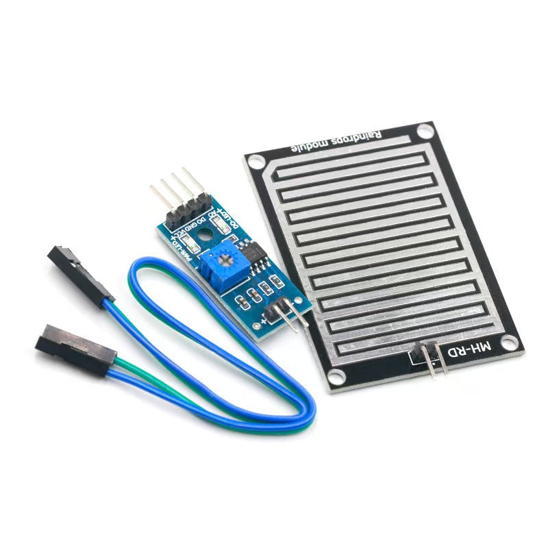 5-Pack Rain Detection Sensor Modules for Weather and Humidity Monitoring