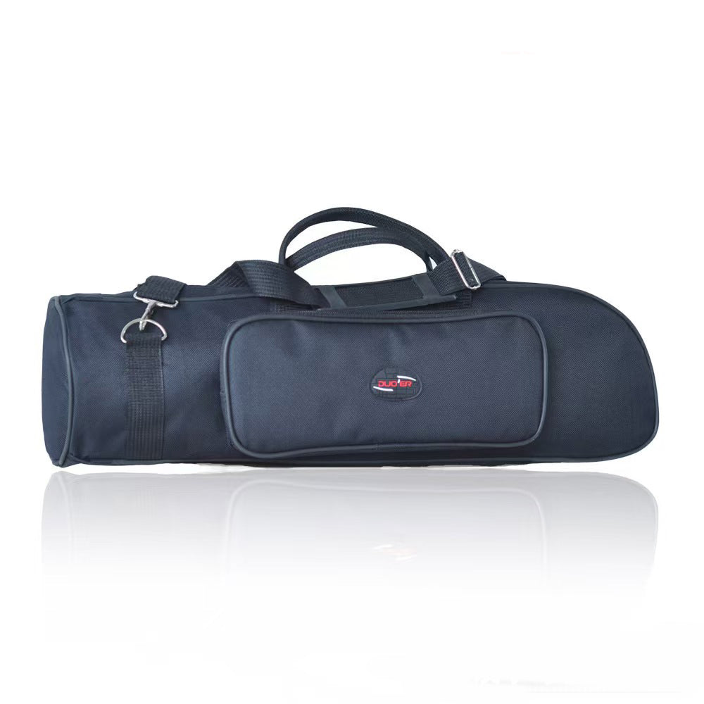 Water-Resistant Trumpet Gig Bag, 600D Oxford Cloth, Adjustable Shoulder Strap, 5mm Padded, with Pocket