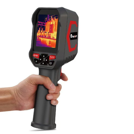 TOOLTOP ET693C Thermal Imaging Camera – 256×192 IR Sensor + 1080P Visible, 512×384 Super IR Enhancement, for Automotive & Electrical Diagnostics