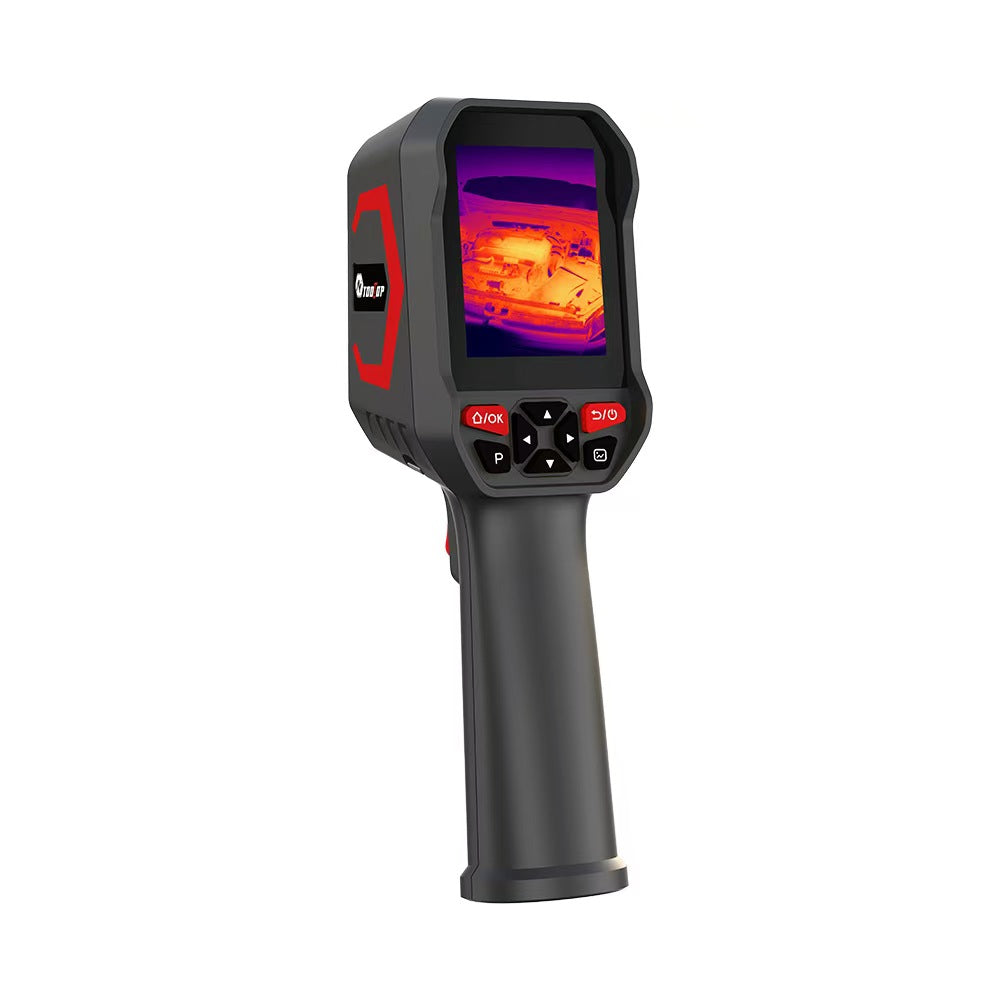TOOLTOP ET693C Thermal Imaging Camera – 256×192 IR Sensor + 1080P Visible, 512×384 Super IR Enhancement, for Automotive & Electrical Diagnostics