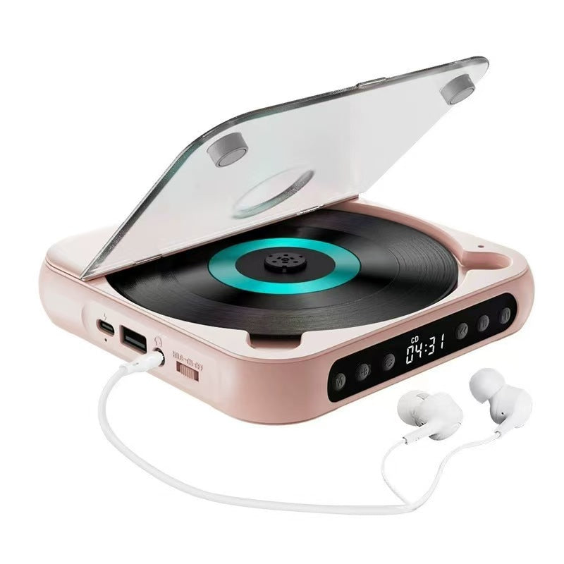 KC-918 Portable CD Player - Multifunctional Music Experience with Bluetooth and Dustproof Design