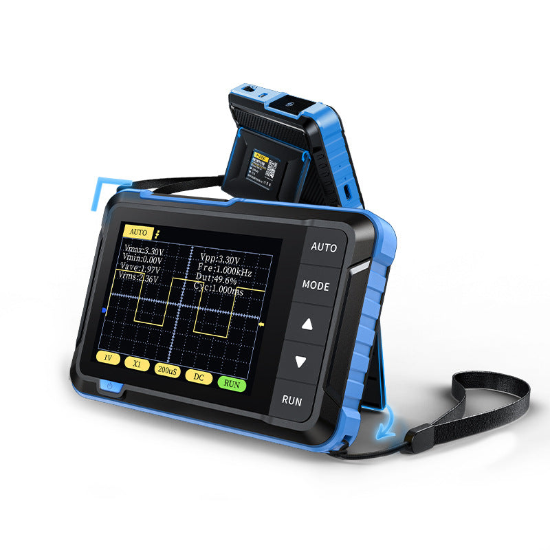 FNIRSI DSO152 2.5MSa/s Mini Handheld Digital Oscilloscope 200KHz Bandwidth with PWM Output
