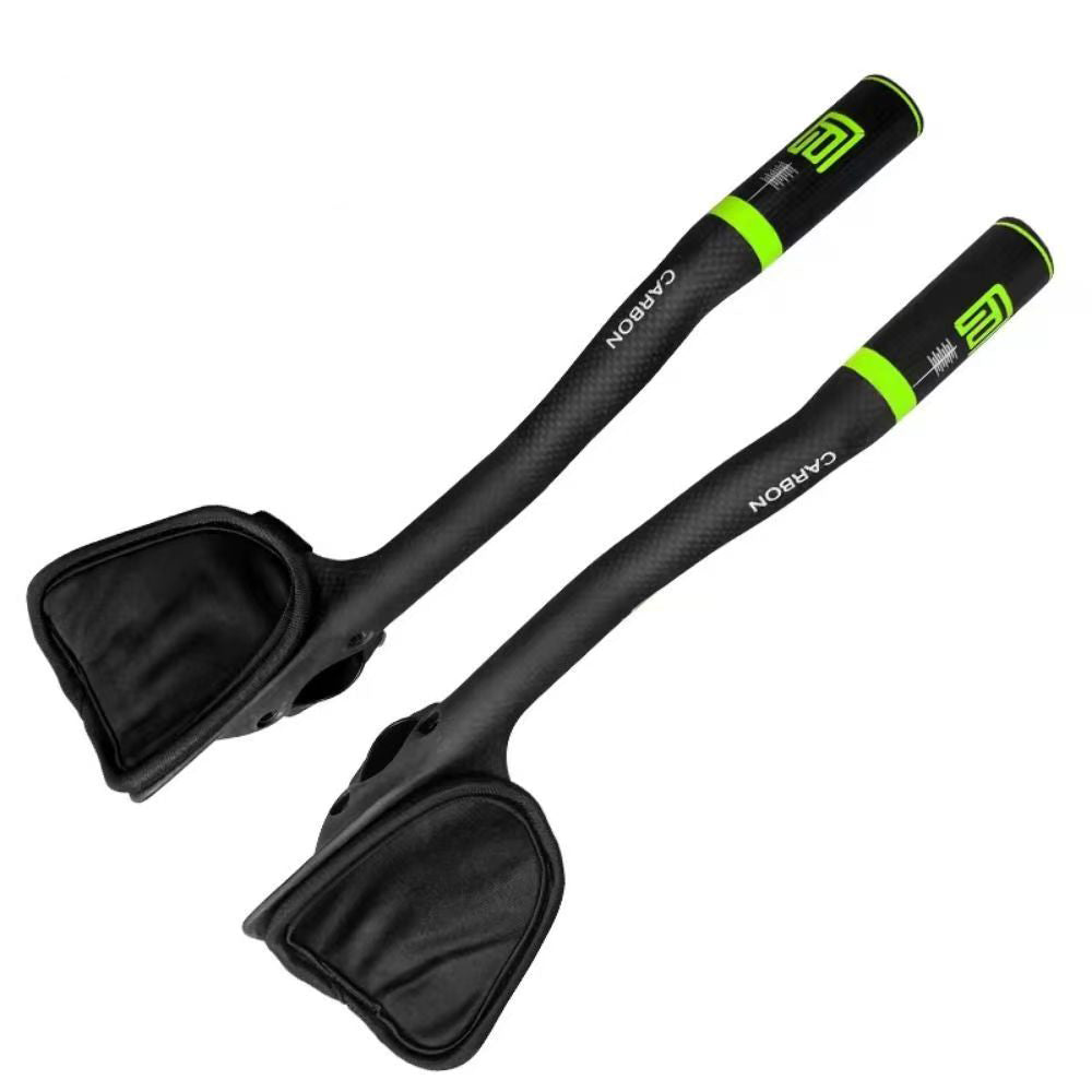 Carbon Fiber TT Aero Handlebar 31.8mm Tri Bars Rest for Bicycles
