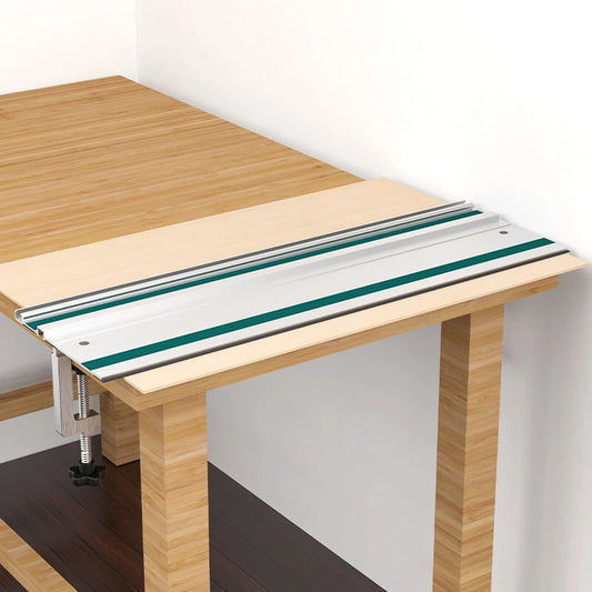 Long Track Saw Guide Rail for Woodworking | Compatible with Makita & Festool Systems