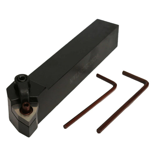 MWLNR2020K08 20x125mm External Lathe Turning Tool Holder with 2 Wrenches