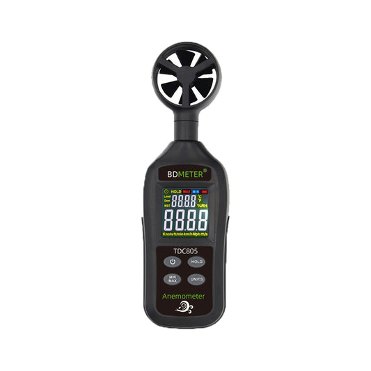 Digital Anemometer Handheld High-Precision Wind Speed & Temperature Meter with Backlit LCD