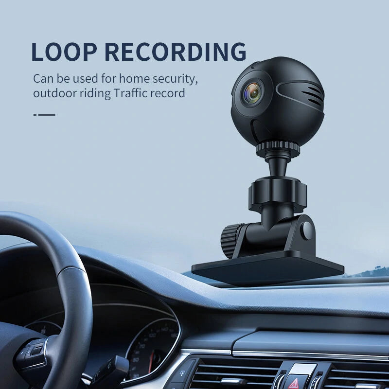 X3 Mini Wireless WiFi Smart CCTV Camera with IR Night Vision & 400mAh Battery for Baby Monitoring & Home Surveillance