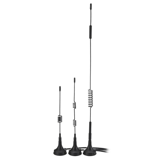 433MHz SMA WiFi Antenna: 5dBi/7dBi/12dBi Signal Booster with Magnetic Mount for WLAN Router, 5X Range Extension