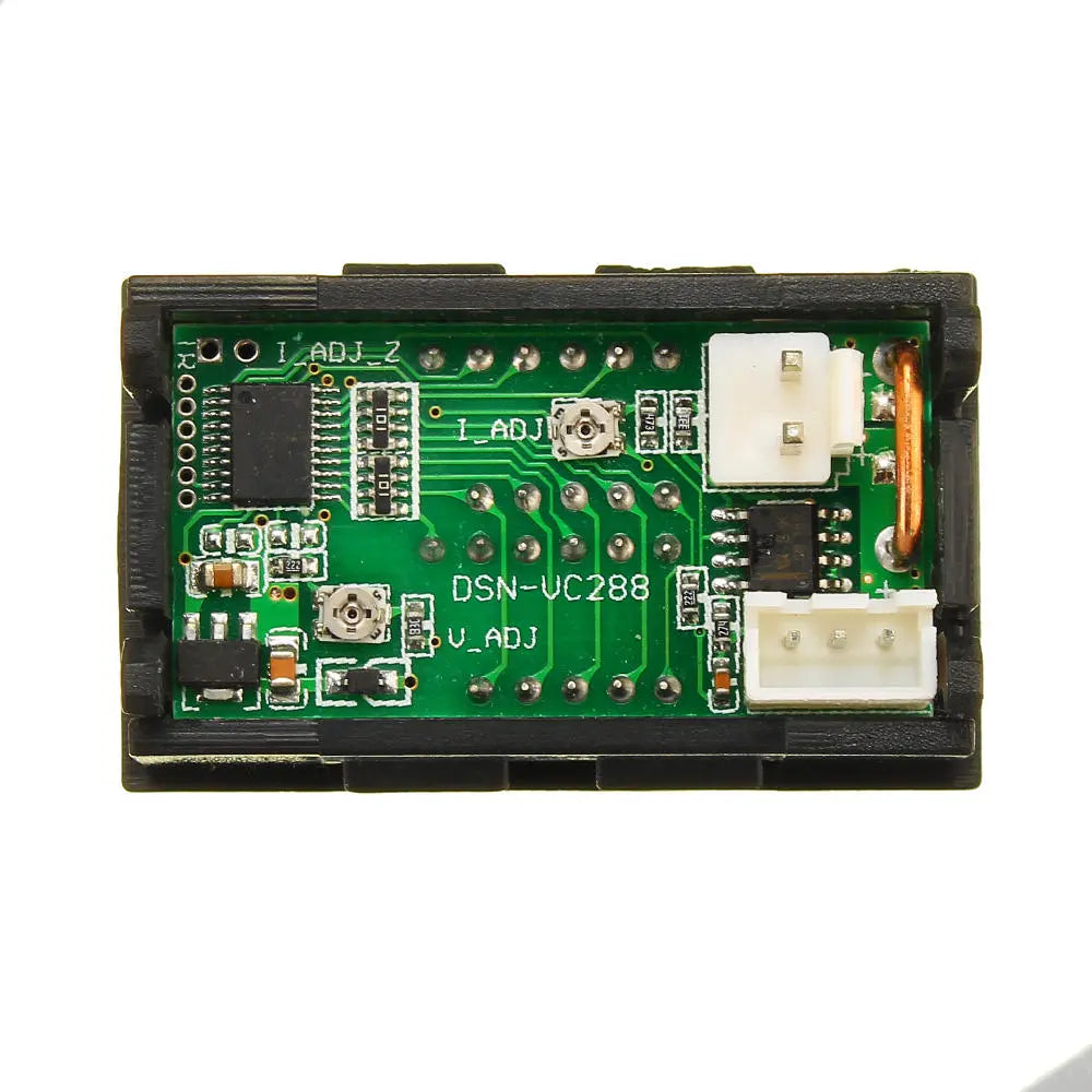 Mini Digital Voltmeter Ammeter DC 100V Current Meter Tester with Dual LED Display – 10A / 50A / 100A (3pcs)